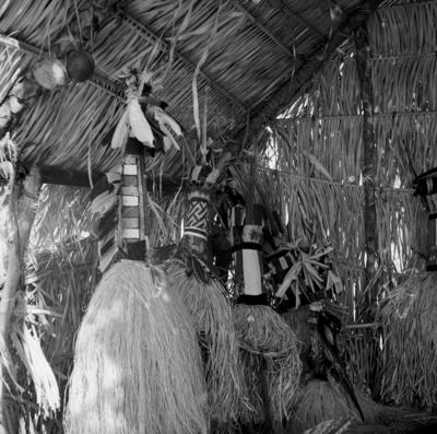 Casa das máscaras do povo Karajá