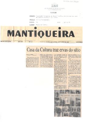 Casa da Cultura traz ervas do sítio