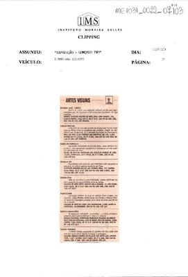 Exposições: Gonçalo Ivo