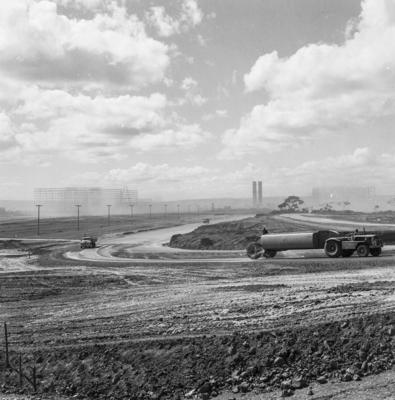 Esplanada dos ministérios em construção
