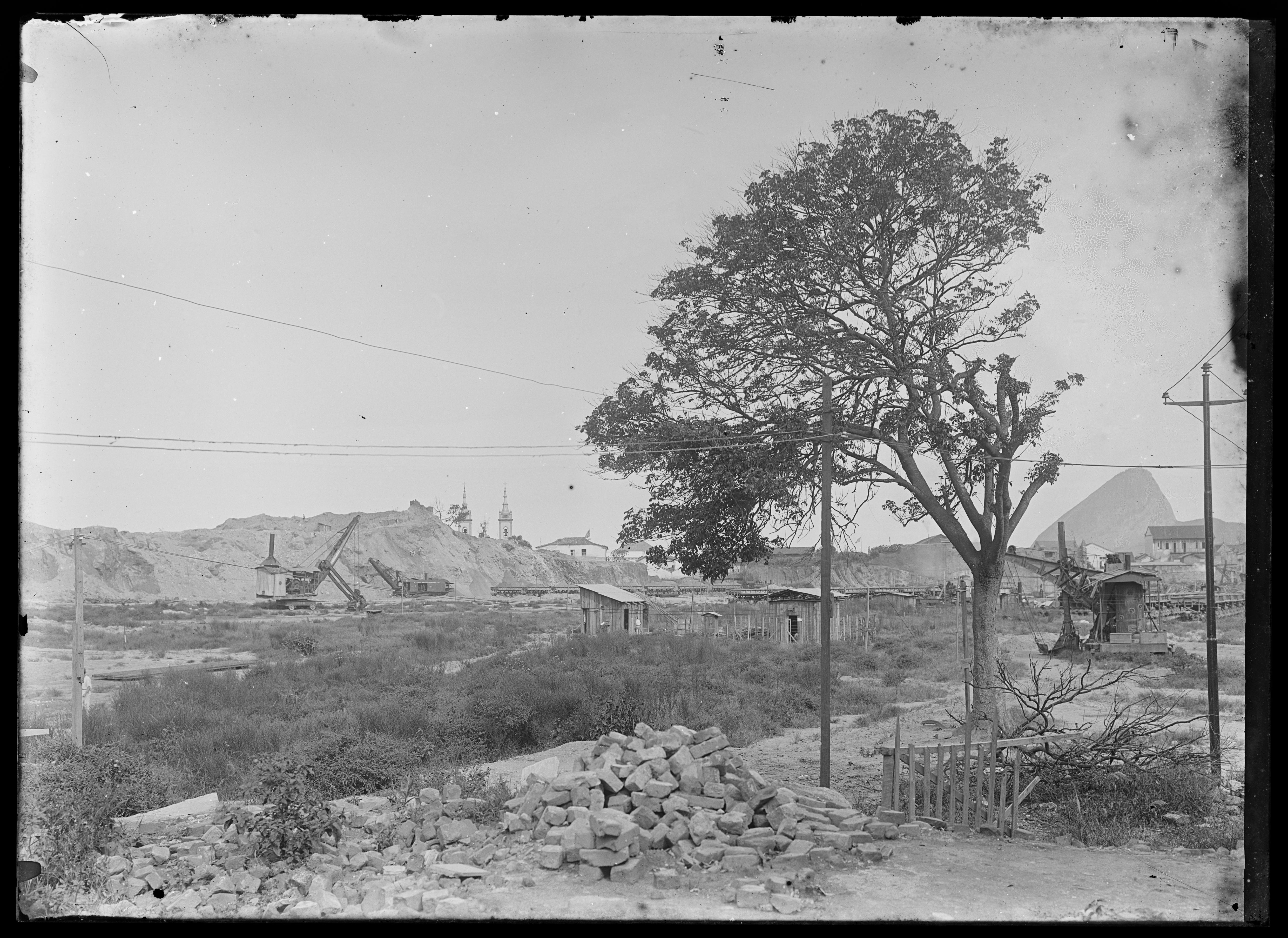 Demolição do Morro do Castelo
