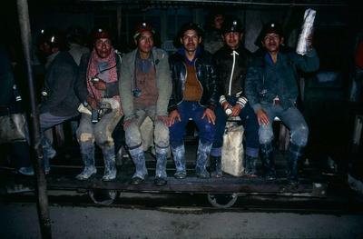 Série Bolívia - Mina de estanho Siglo XX