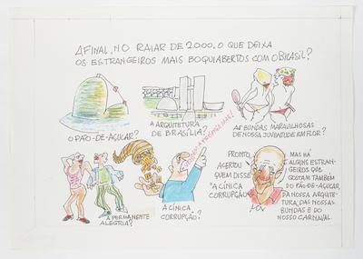 Afinal, no raiar de 2000, o que deixa os estrangeiros mais boquiabertos com o Brasil?