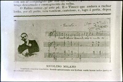 Nicolino Milano (reprodução de periódico ou livro)