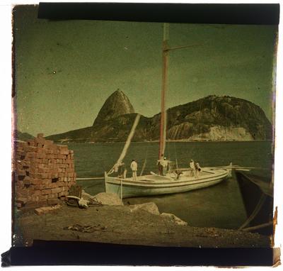 Morros do Pão de Açúcar e da Urca vistos do Flamengo