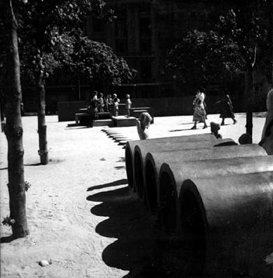 Praça do Lido ou Praça Bernardelli, projeto de Burle Marx
