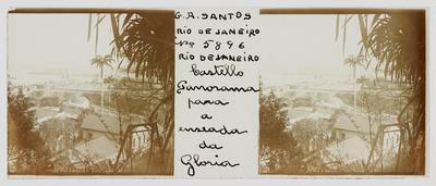 Vista da enseada da Glória a partir do Morro do Castelo