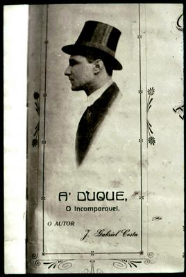 Duque (detalhe de capa de partitura)