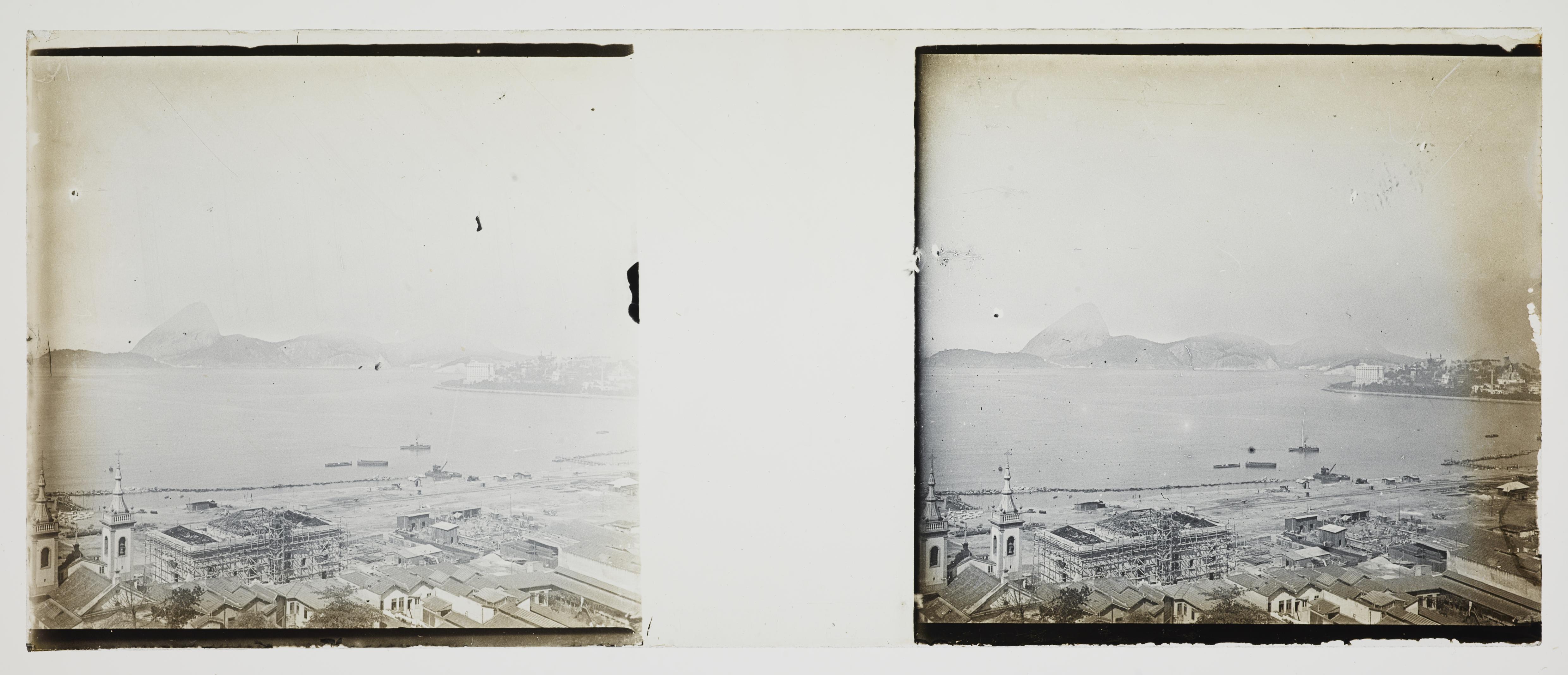 Explanada do Castelo; obras para a Exposição de 1922