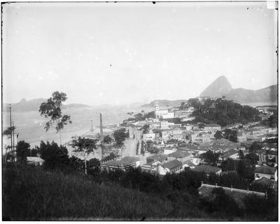 Vista da Glória, e ao fundo o Pão de Açúcar