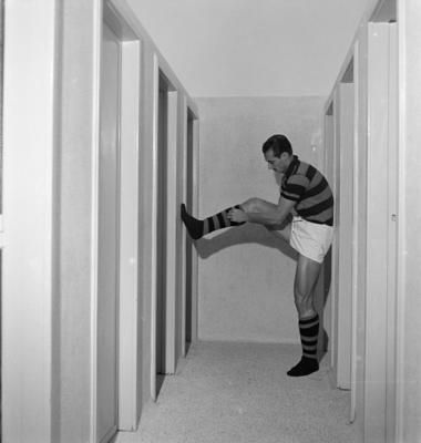 Excursão do Flamengo pela Europa - O jogador Pavão