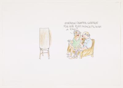 - Guerra! Sempre guerra! Por que eles nunca filmam a paz?