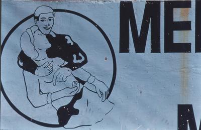 Flagrante de rua - placas, letreiros e cartazes