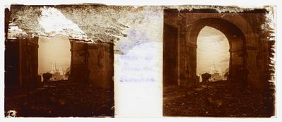 Ruínas da demolição do Morro do Castelo