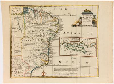A New and Accurate Map of Brasil. Divided into its Captainships