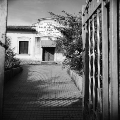 Entrada do asilo São Vicente de Paulo