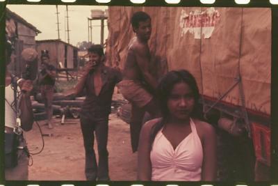 Filmagens de "Iracema: uma transa amazônica", com direção de Jorge Bodanzky e Orlando Senna