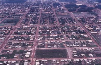 Vista aérea da cidade