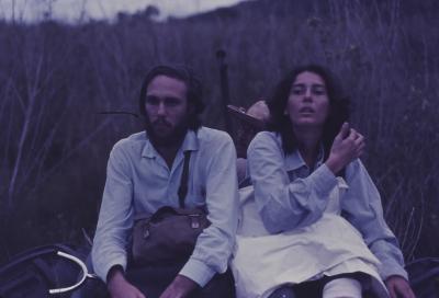 Jorge Bodanzky e Ana Carolina Teixeira Soares no pantanal