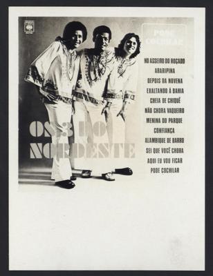Os 3 do Nordeste (capa de disco)