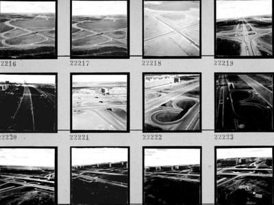 Vistas aéreas, eixo rodoviário