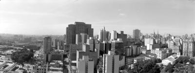 Vista panorâmica do centro da cidade