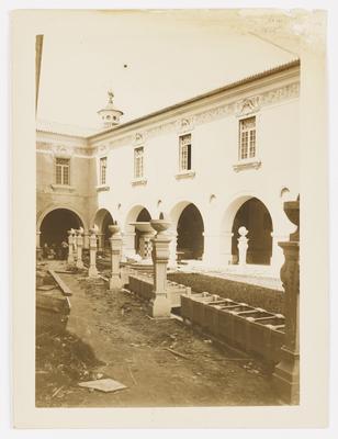 Exposição Internacional de 1922: pavilhões em obras