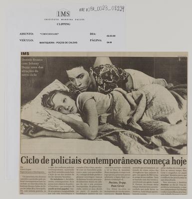 IMS: Ciclo de policiais contemporâneos começa hoje