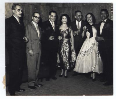 Dario de Almeida, Lana Bittencourt, Mary Gonçalves e Agostinho dos Santos