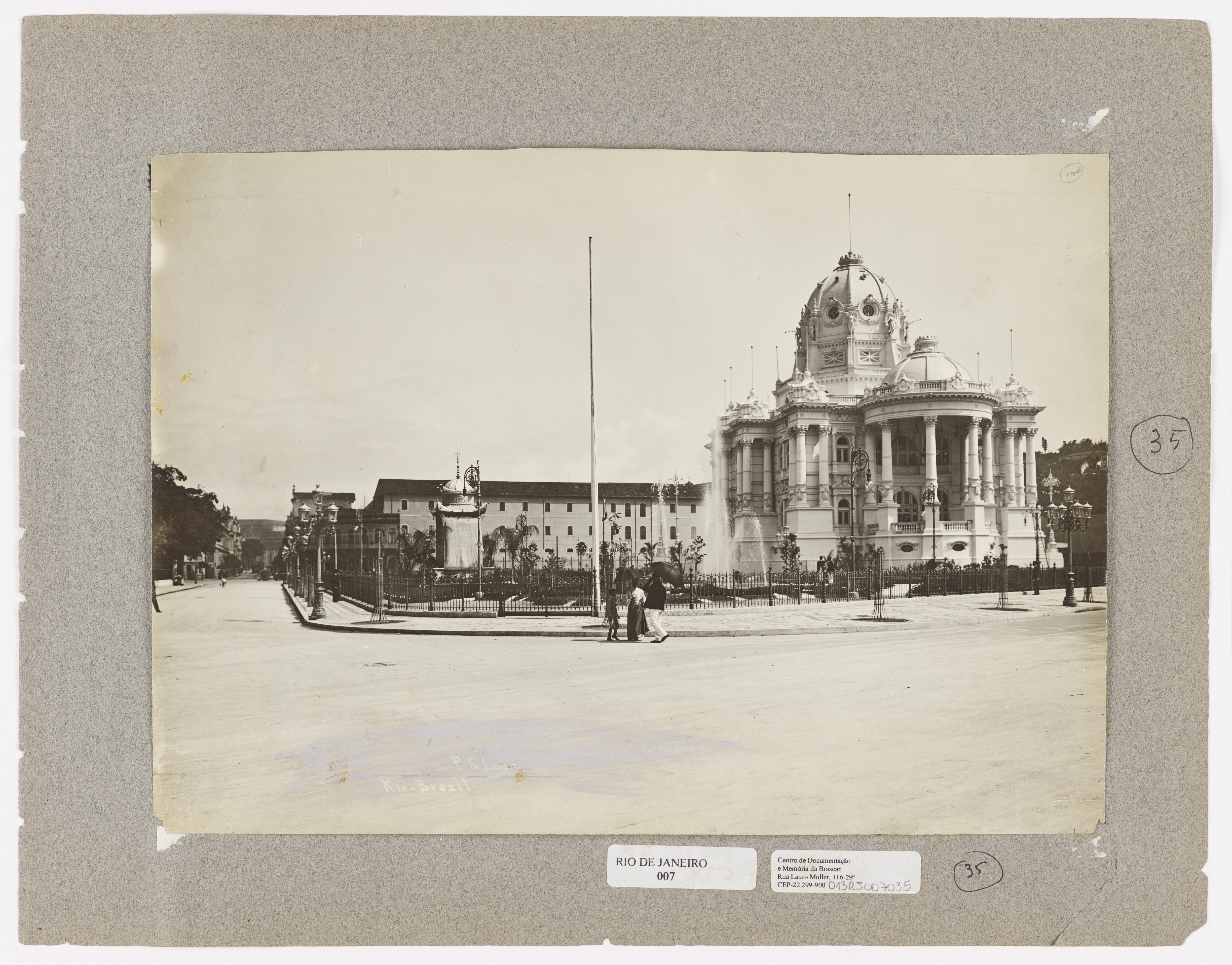 Avenida Central - Palácio Monroe