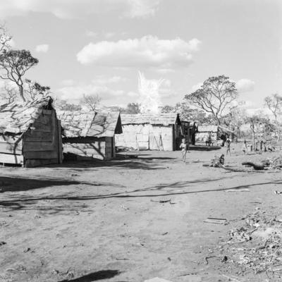 Moradia na Sacolândia, arredores de Brasília