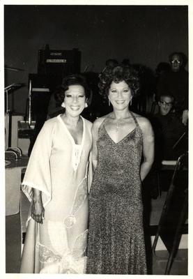 Elizeth Cardoso e Lolita Rodrigues