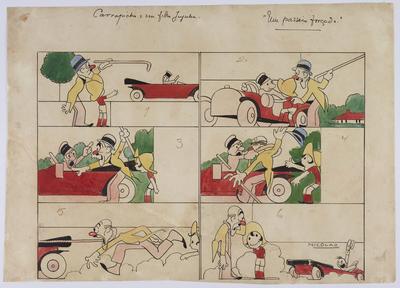 Carrapicho e seu filho Jujuba