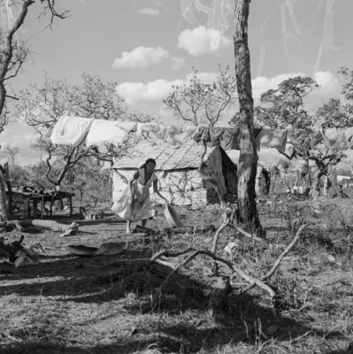 Moradia na Sacolândia, arredores de Brasília