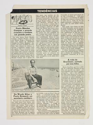 Paulo Mendes Campos: o grande cronista é também um grande poeta