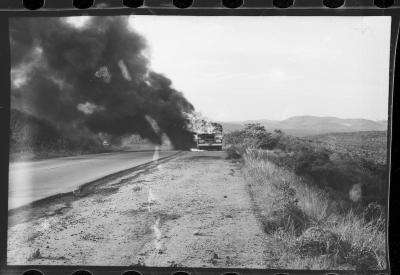 Incêndio de ônibus em Minas Gerais, viagem para Salvador