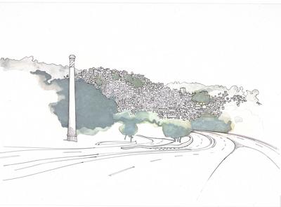 Chaminé do Catumbi, morro da Coroa