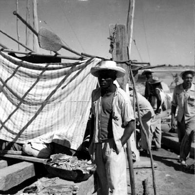 Acampamento de romeiros