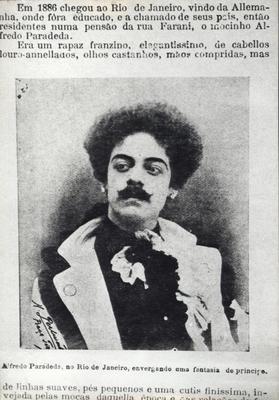 Alfredo Paradeda (reprodução de periódico)