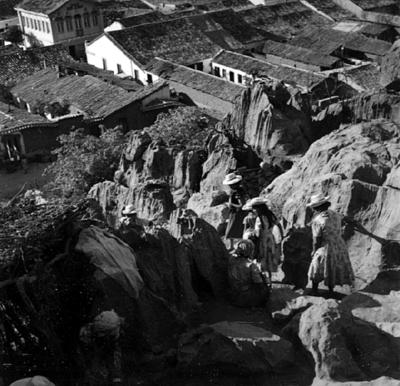 Romeiros no Morro do Bom Jesus