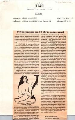 O modernismo em 50 obras sobre papel