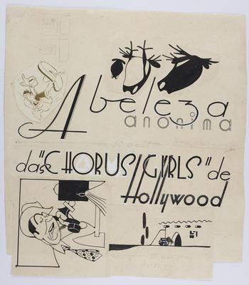 A beleza anonima das "chorus girl" de Hollywood