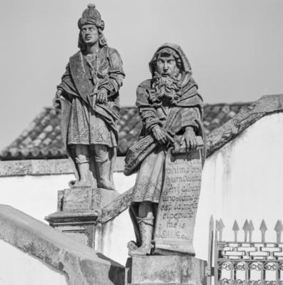 Profeta Isaias (à frente) e Profeta Baruc