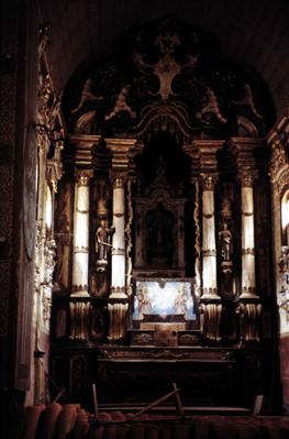 Igreja e Convento Nossa Senhora do Carmo - retábulo da capela-mor