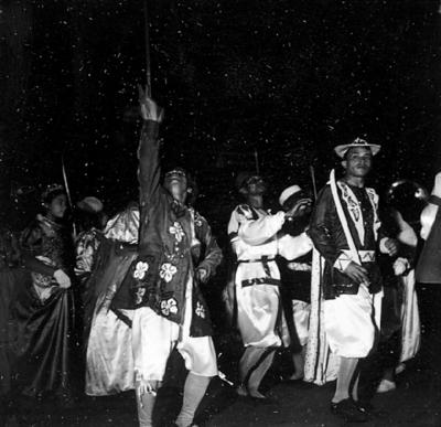 Desfile de agremiação carnavalesca