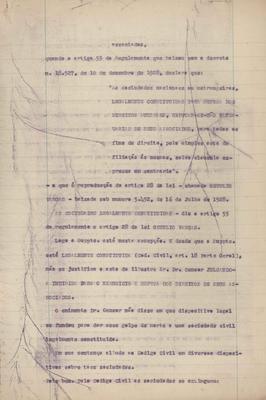 Solicitação encaminhada à justiça acerca da reativação da Sociedade Brasileira de Compositores e Editores Musicais (SBCEM)