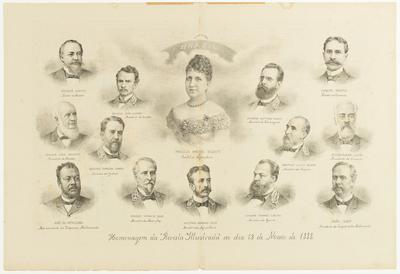 Homenagem da "Revista Illustrada" ao dia 13 de Maio de 1888