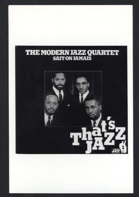 The Modern Jazz Quartet (capa de disco)