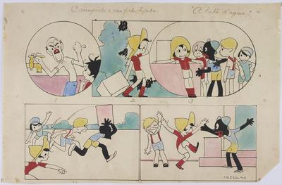 Carrapicho e seu filho Jujuba