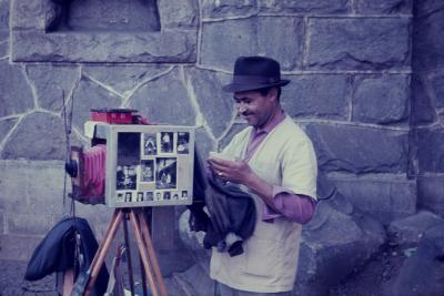 Fotógrafo lambe-lambe